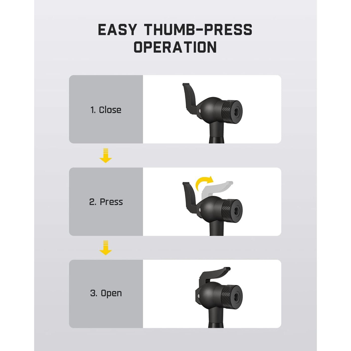 Fanttik Air Pump Extention Hose Adapter For Schrader / Presta Valve