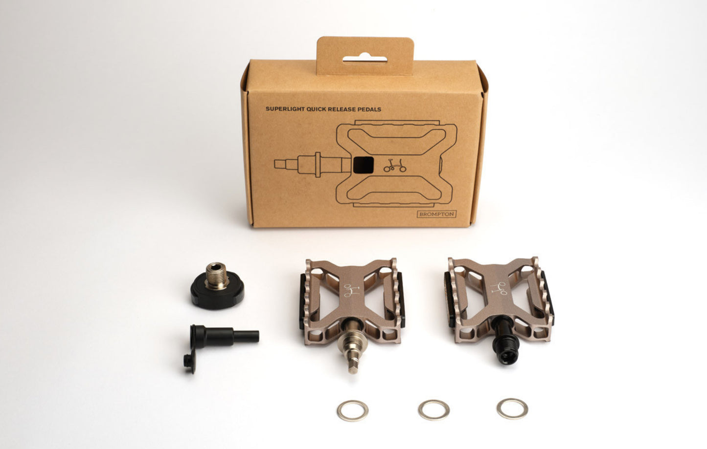 Brompton Superlight QR pedals