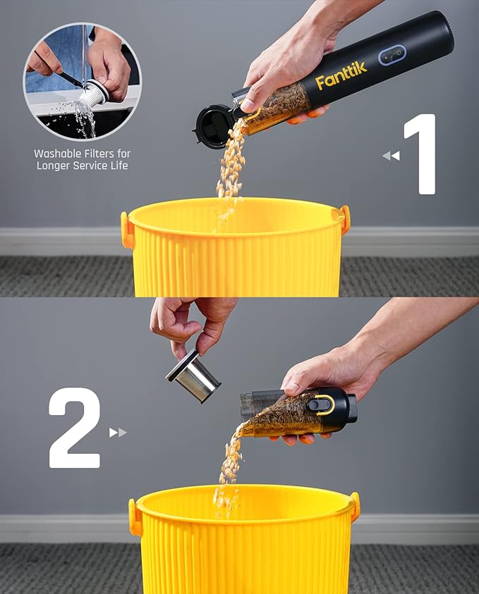 FANTTIK SLIM V8 MATE CORDLESS CAR VACUUM