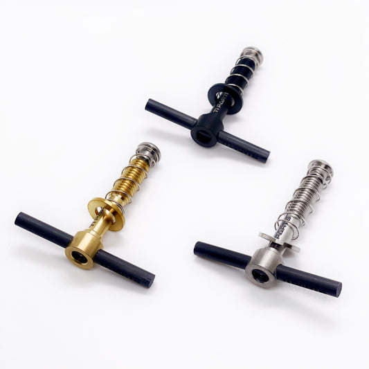 Tipartsworkshop Titanium Bolts With Carbon Lever & Washer Hinge Clamp Set (Balance)