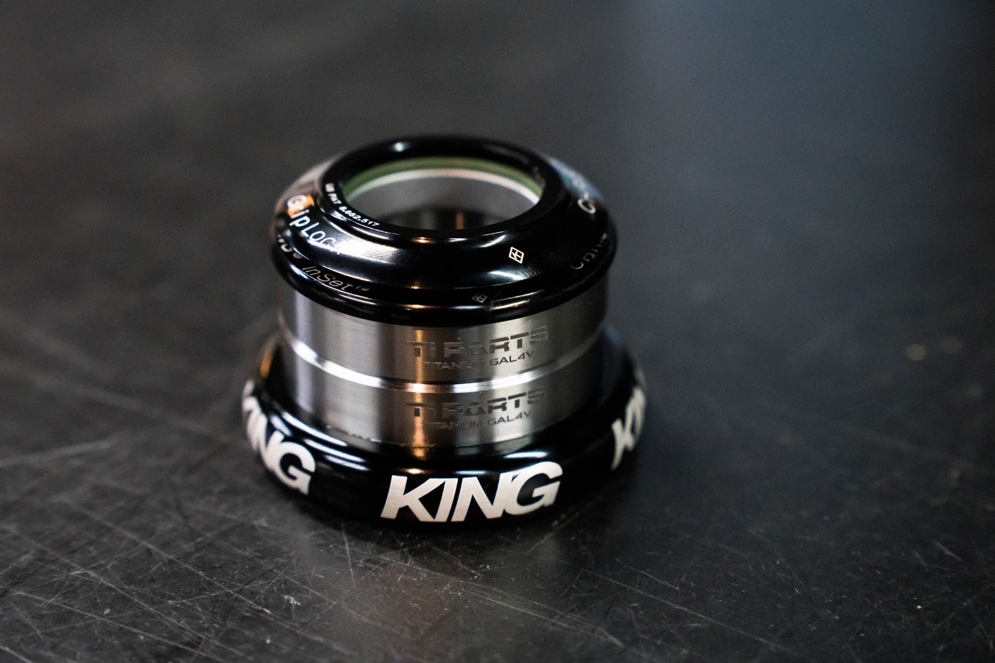 Ti Parts Workshop Titanium Chris King Inset 7 Adapter for T & G Line