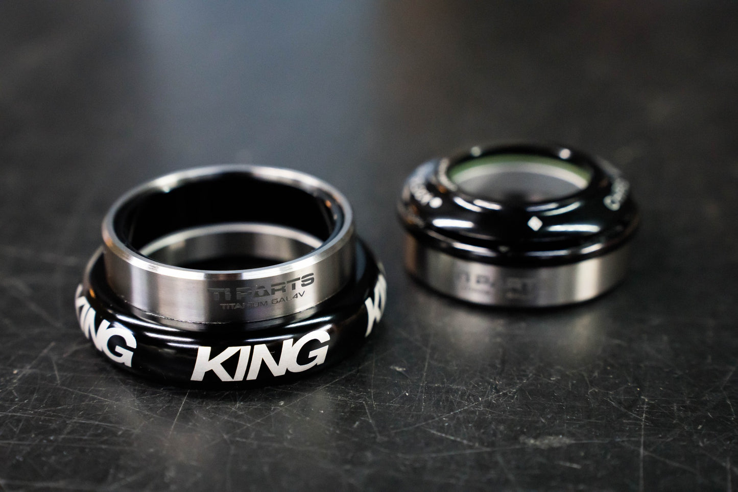 Ti Parts Workshop Titanium Chris King Inset 7 Adapter for T & G Line