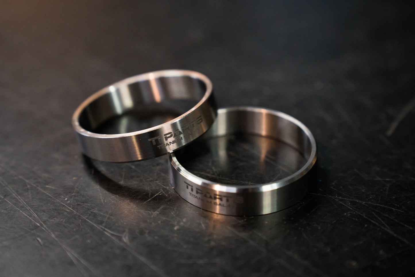 Ti Parts Workshop Titanium Chris King Inset 7 Adapter for T & G Line