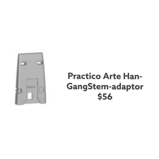 Practico Arte Stem Bag 3D Printed Bag Adaptor