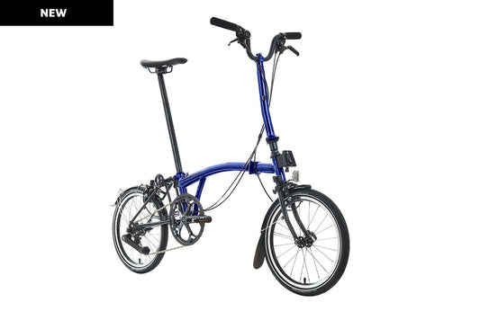 Brompton P Line Urban Bolt Blue Lacquer 4 Speed