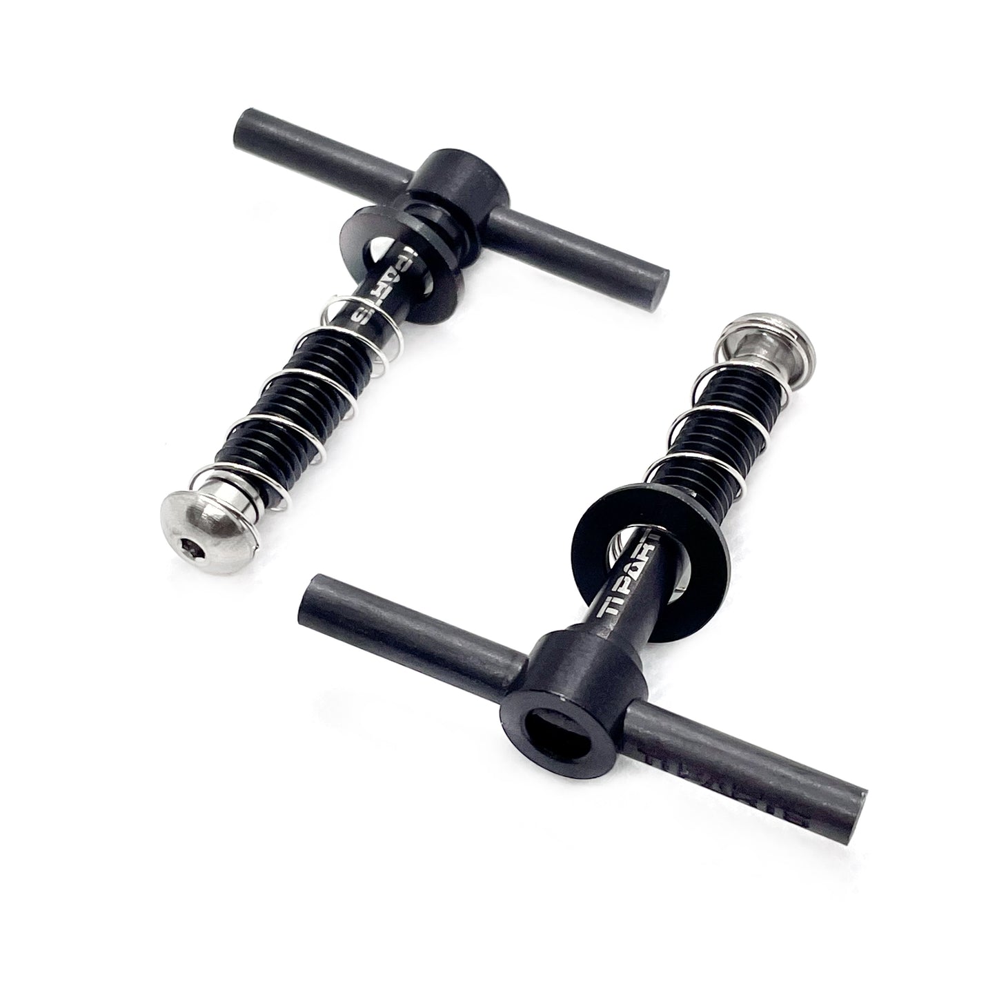 Tipartsworkshop Titanium Bolts With Carbon Lever & Washer Hinge Clamp Set (Balance)