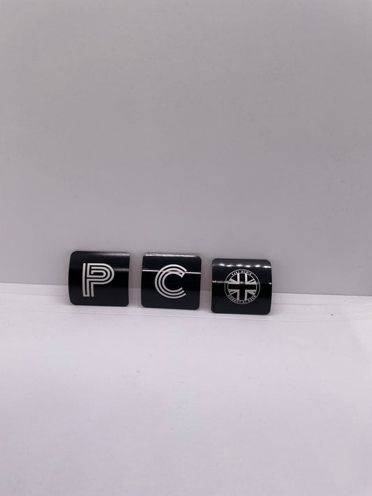 Brompton frame badge protector