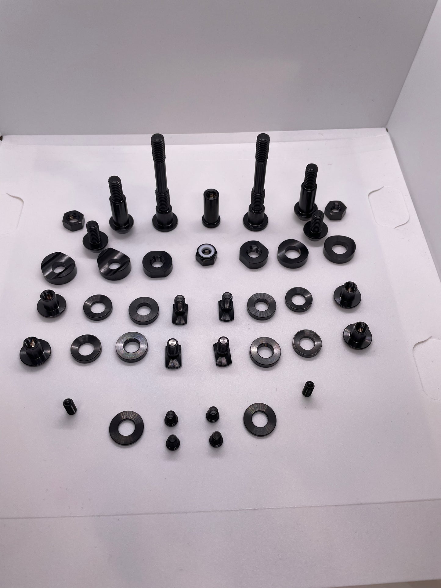 Titanium bolts set for brake set including washers (40 pieces)