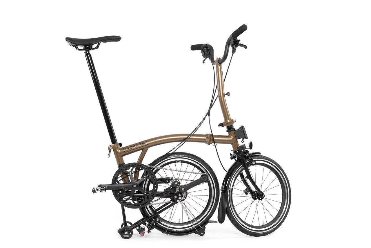 Brompton P Line Urban Bronze Sky 12 Speed