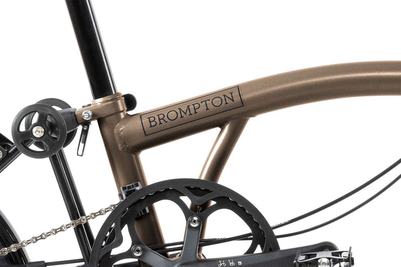 Brompton P Line Urban Bronze Sky 4 Speed