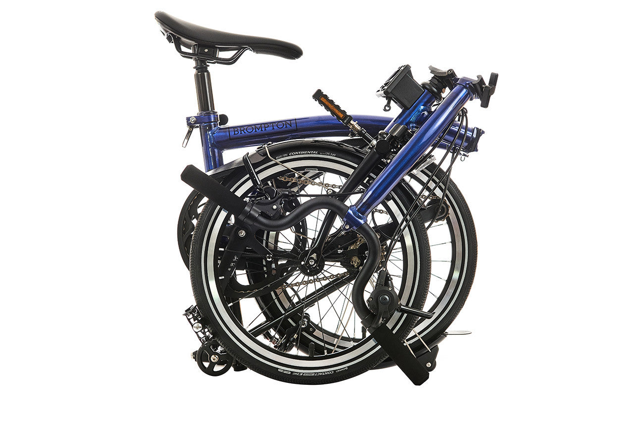 Brompton P Line Urban Bolt Blue Lacquer 12 Speed