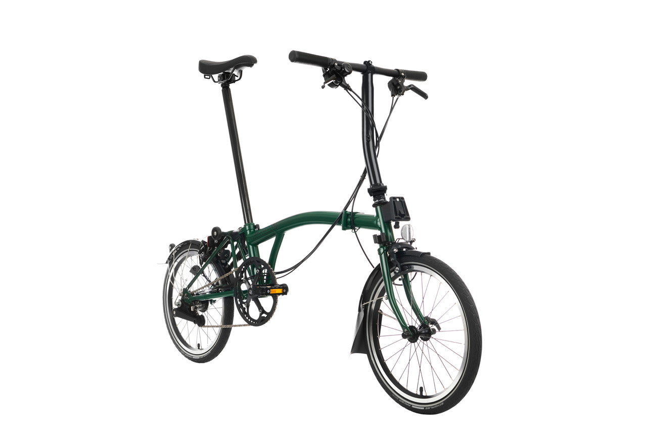 Brompton C Line Explore Racing Green – B-Spokes - Main Image