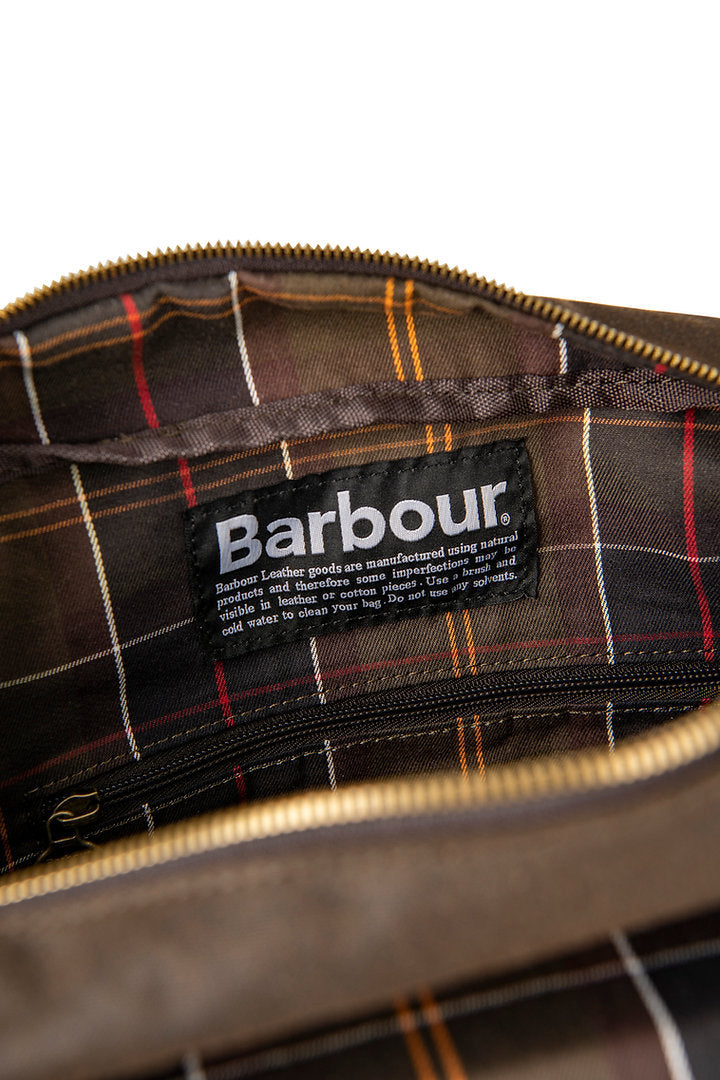 Barbour x Brompton Wax City Bag in Olive