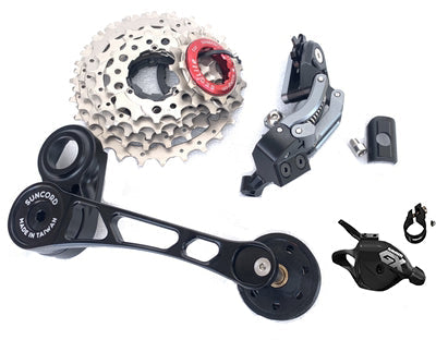 Suncord 7 Speed derailleur system set for Brompton