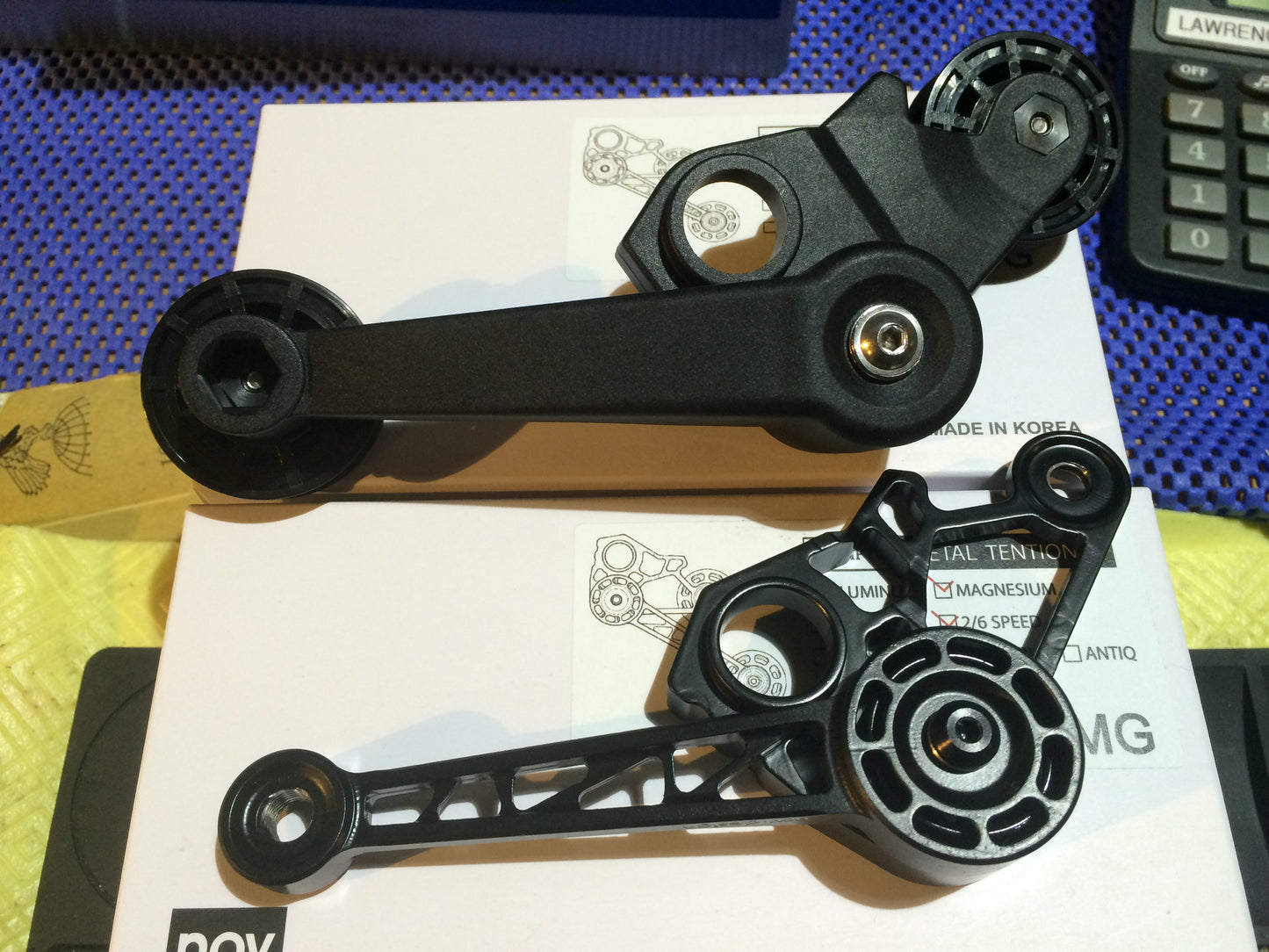 NOV Design Aluminum Tensioner 2/6 Speed