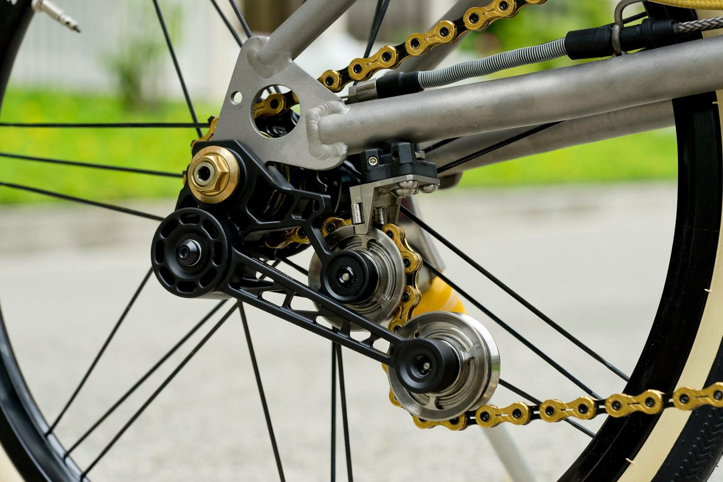 NOV Design Aluminum Tensioner 2/6 Speed