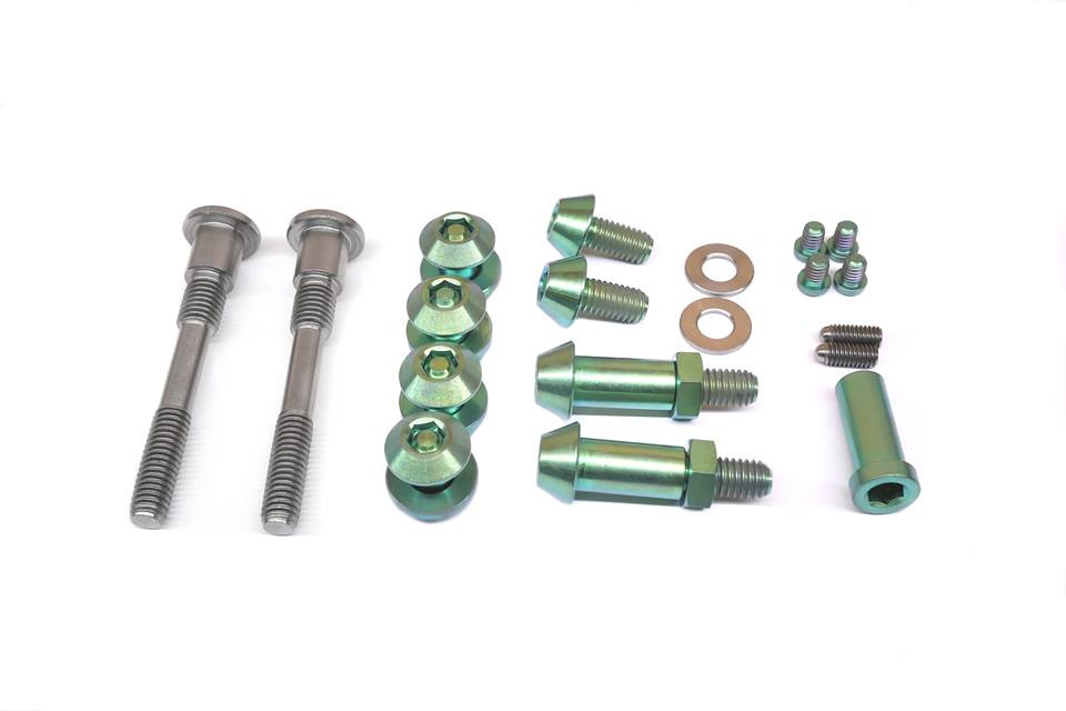 Ti Parts Workshop 2018 Titanium Brake Calipers Boltset