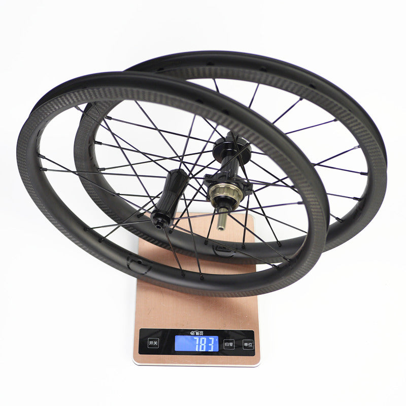 SMC 16"349 PLUME Ultralight Carbon Wheelset (3/4 SPEED) Ceramic