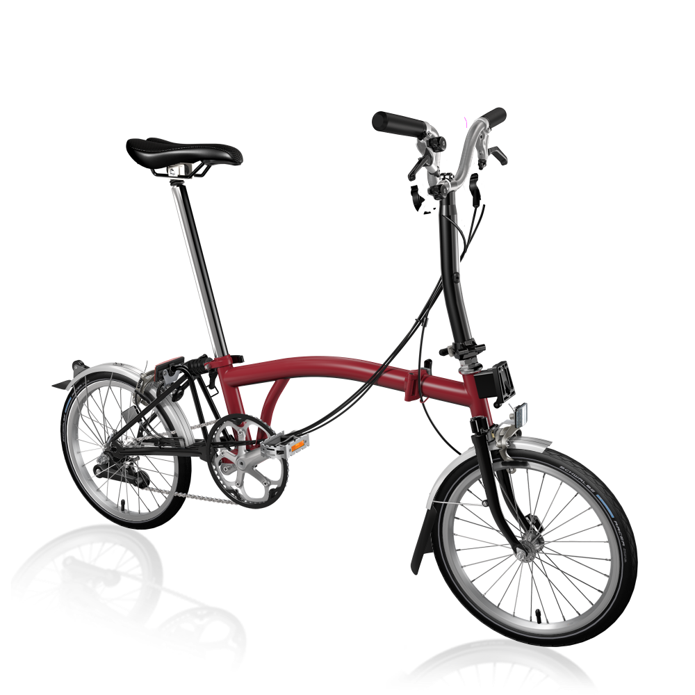 Brompton M6L FCB House Red/ Black