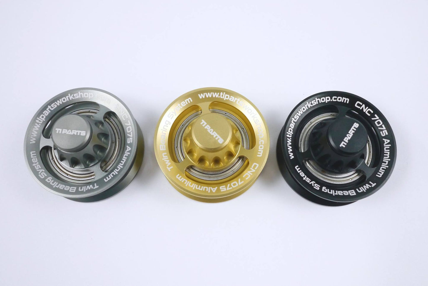 Ti Parts Workshop Aluminium Chain Tensioner Wheels with Titanium Axle