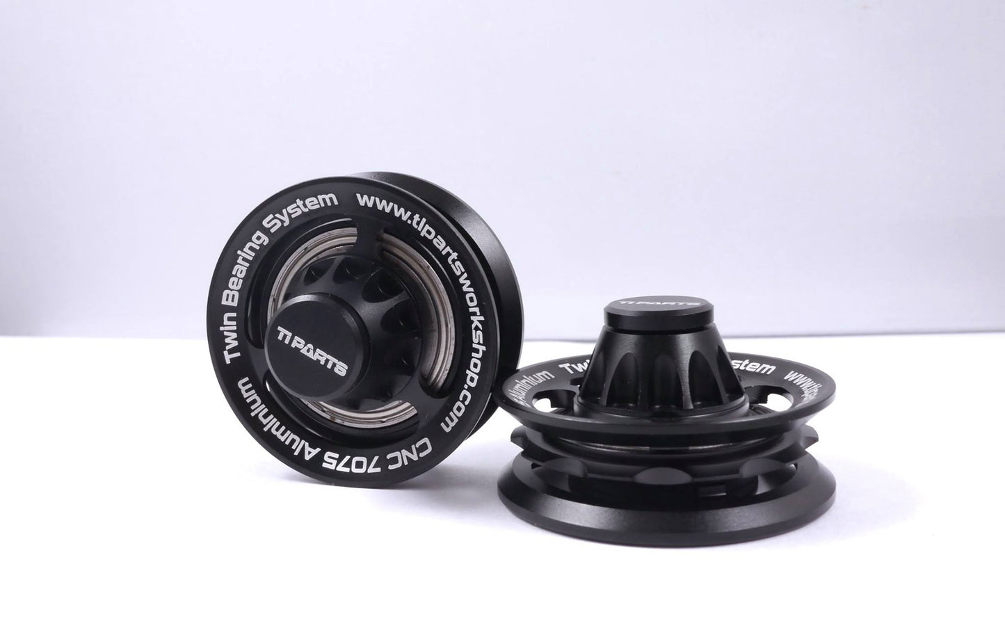 Ti Parts Workshop Aluminium Chain Tensioner Wheels with Titanium Axle