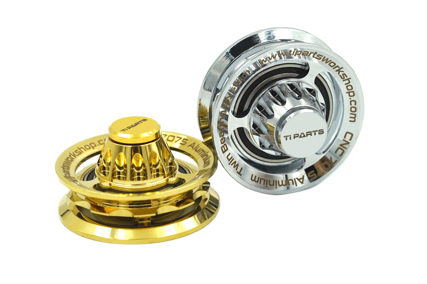 Ti Parts Workshop Aluminium Chain Tensioner Wheels with Titanium Axle