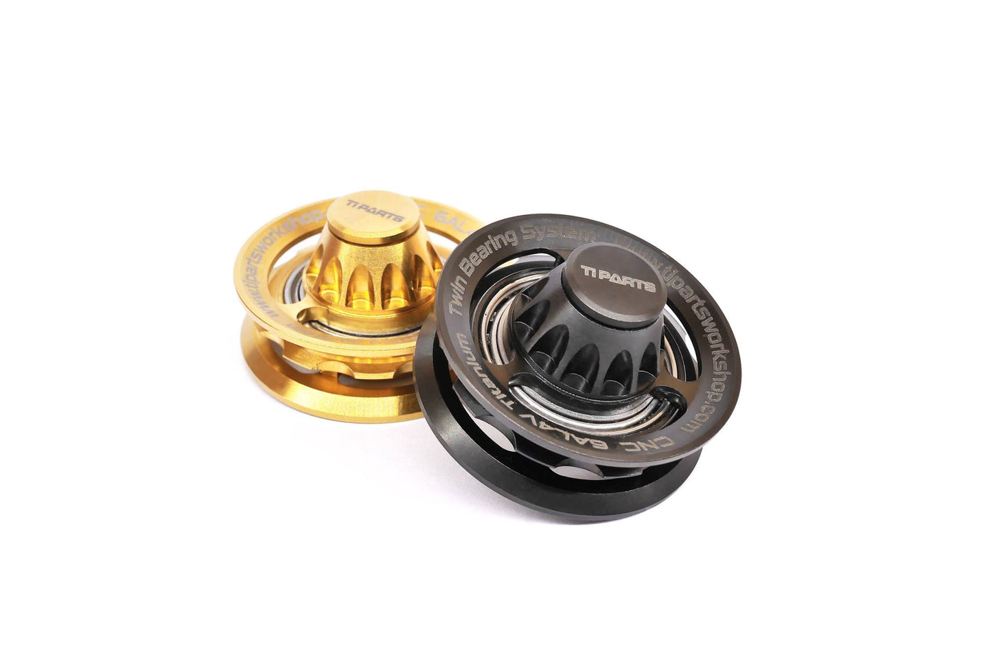 Tipartsworkshop Titanium Tensioner Wheel (ENDURO 6704 Ceramic Bearing)