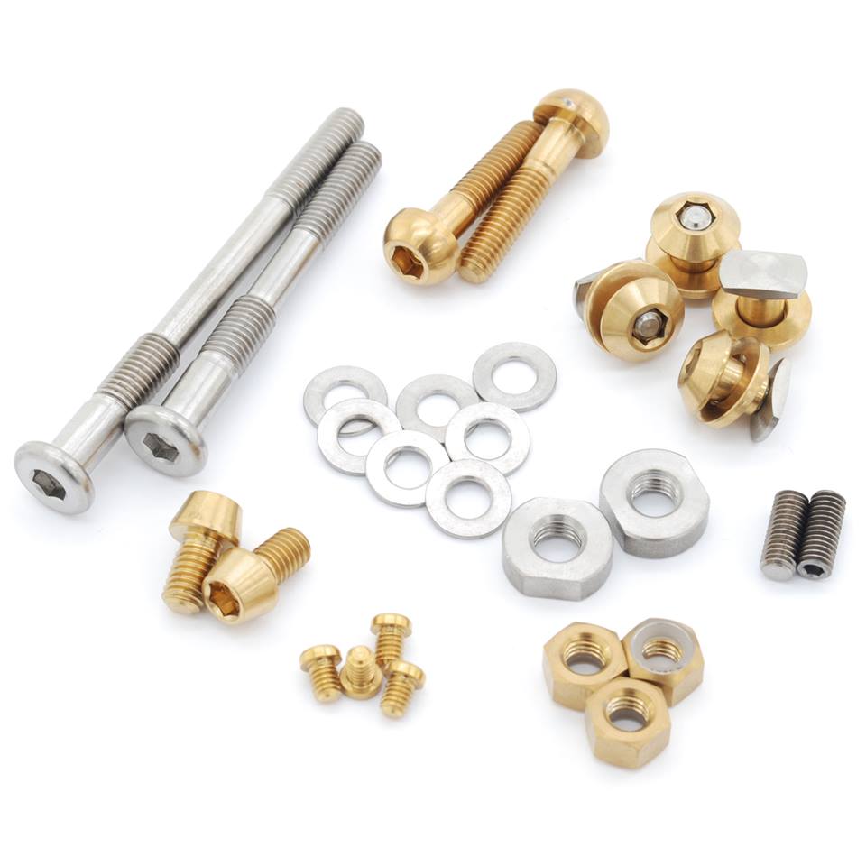 Ti Parts Workshop 2017 Titanium Brake Calipers Boltset