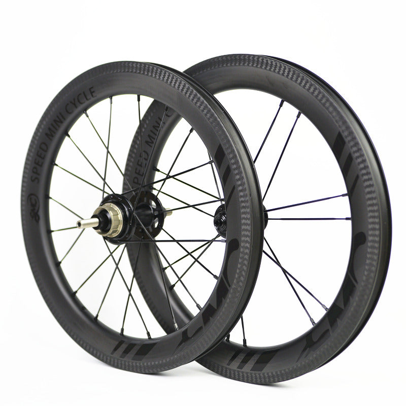 SMC 16" 349 Carbon Wheelset ( 2 Speed Brompton use)