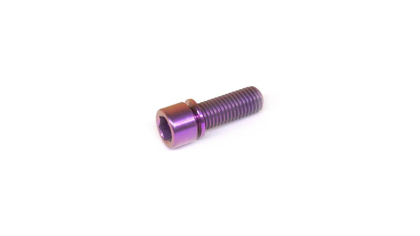 Ti Parts Workshop Titanium Handlebar Main Bolt