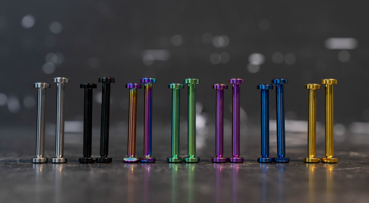 Ti Parts Workshop Brompton T Line Titanium Hinge Bolts