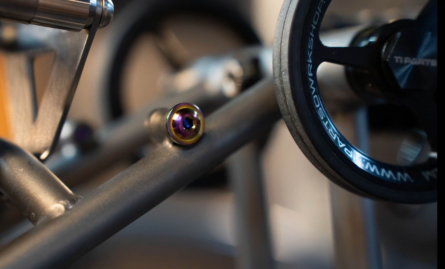 Ti Parts Workshop Brompton T Line Titanium Bolt Set