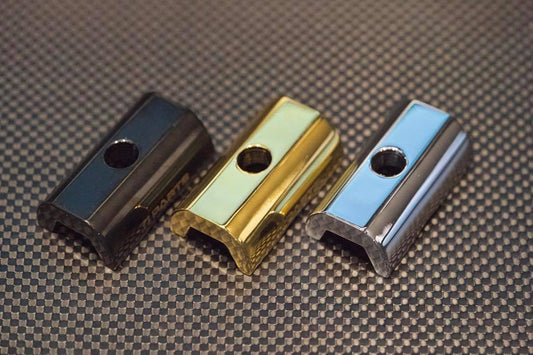 Tipartsworkshop Chrome Plated Aluminium hinge clamp plate ti parts