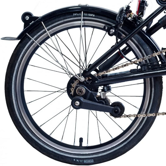 Brompton BLACK single / two speed rear wheel
