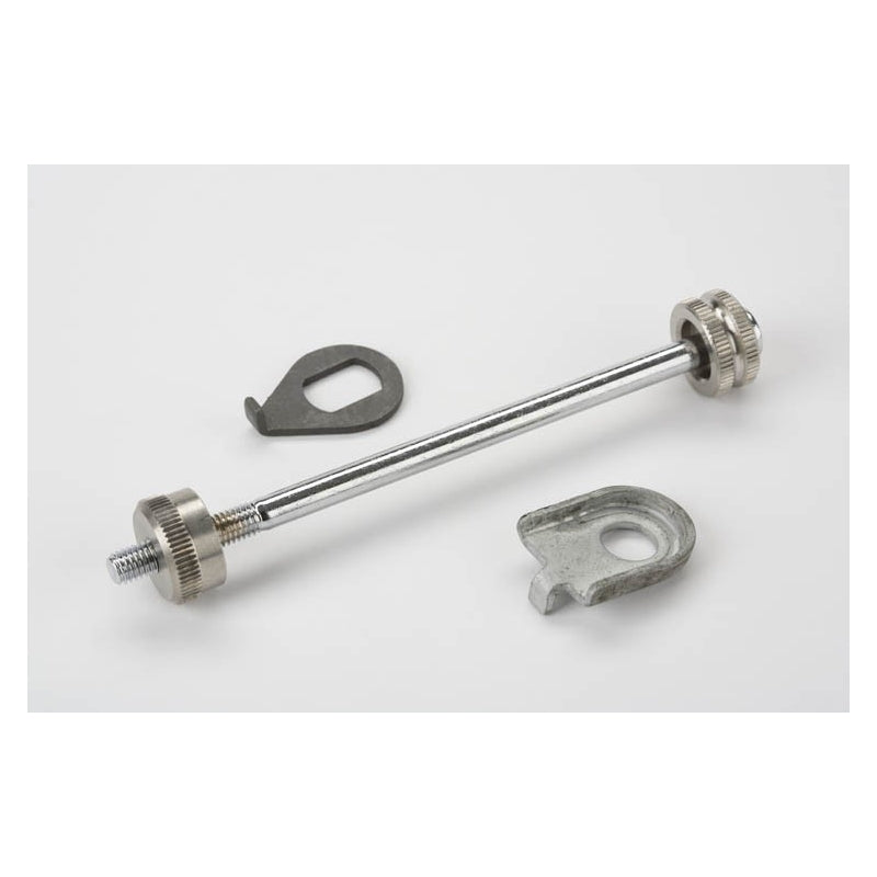 Brompton axle fasteners for dynamo and extra light front hubs