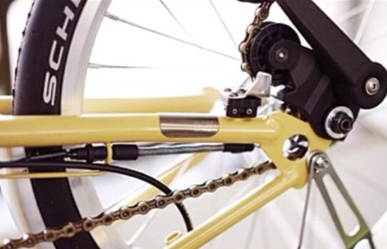 NOV Design Titanium Guard For Rear Triangle