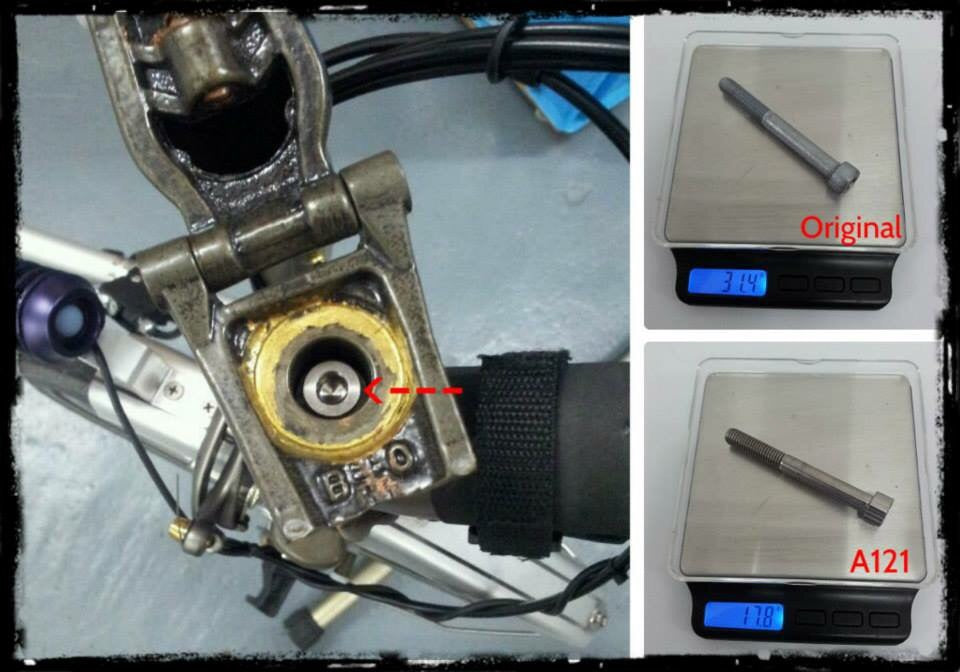 Ti Parts Workshop Main Stem Bolt