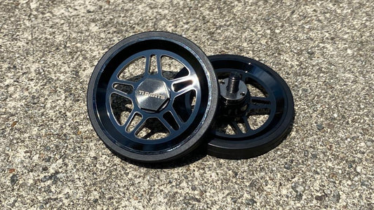 Ti Parts Workshop Chrome Painted 66mm Aluminium Ezy wheel (5 Spokes)