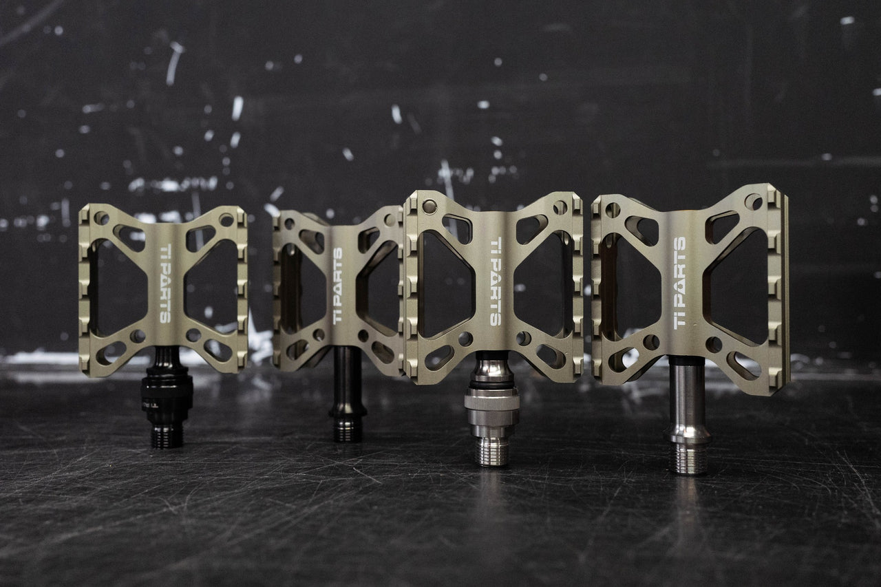 Ti Parts Workshop Double X Pedals