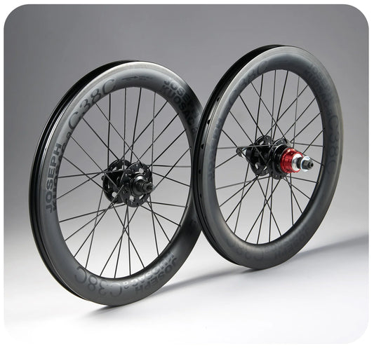 Joseph Kuosac C38C 349 Carbon wheelset ( Complete front and Rear Hub)