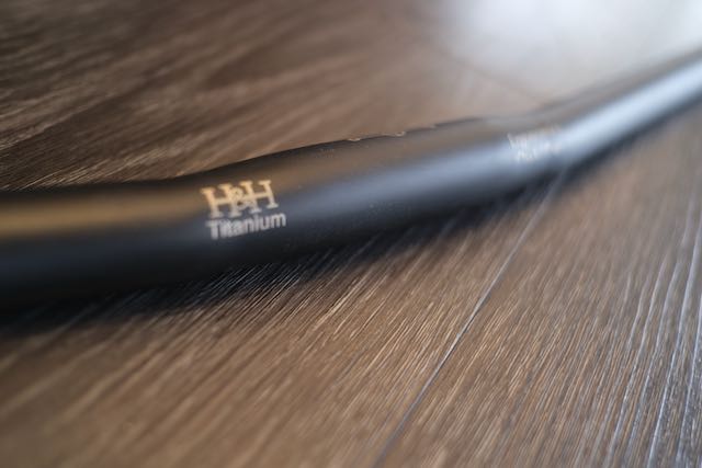 H&H Titanium Straight Handlebar