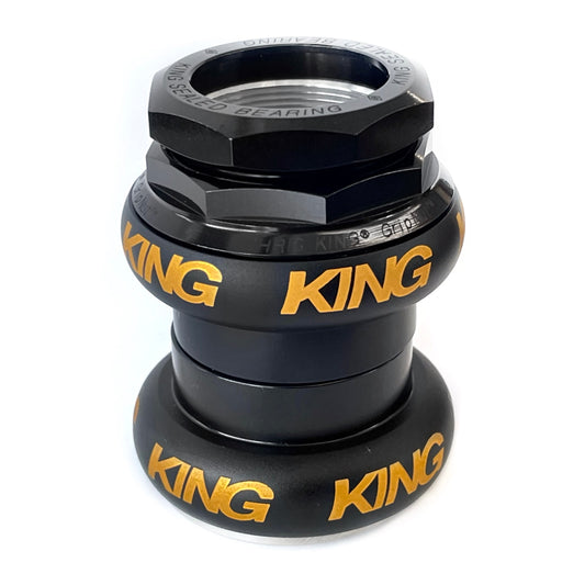 Chris King GripNut 1-1/8” Black Gold SV