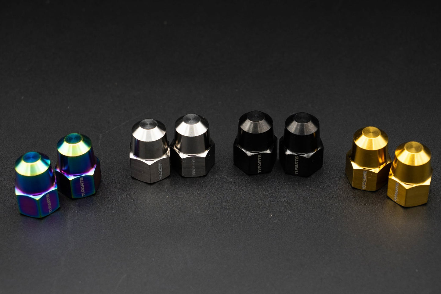Titanium Rear Wheel Nut ( 8 speed) Black