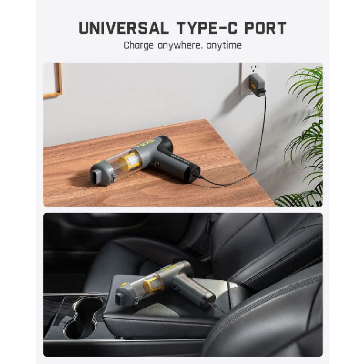 Fanttik Slim V9 Mix Car Vacuum RobustClean