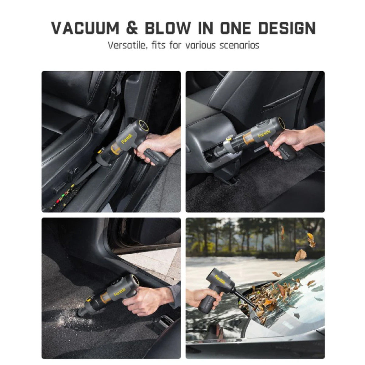 Fanttik Slim V9 Mix Car Vacuum RobustClean