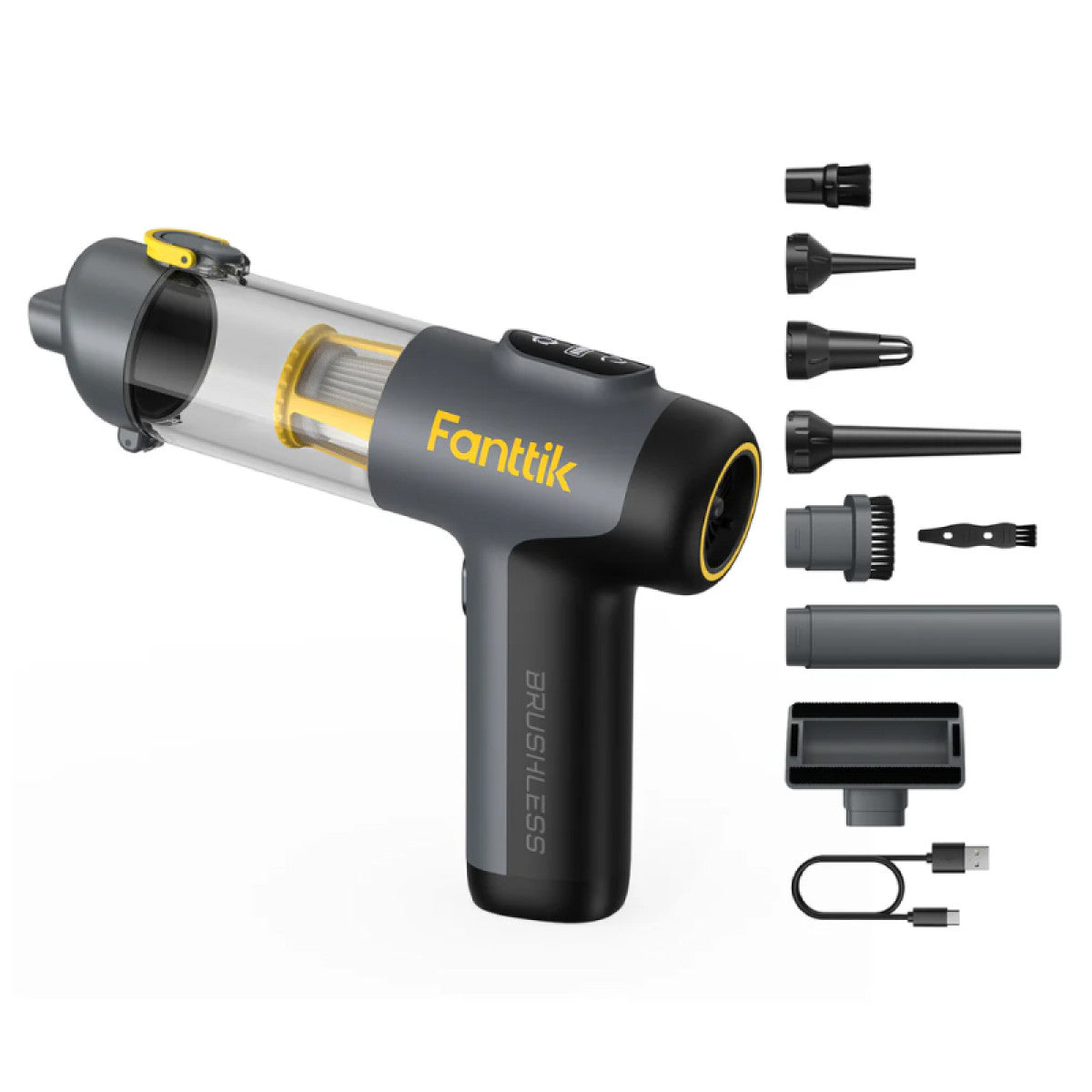 Fanttik Slim V9 Mix Car Vacuum RobustClean