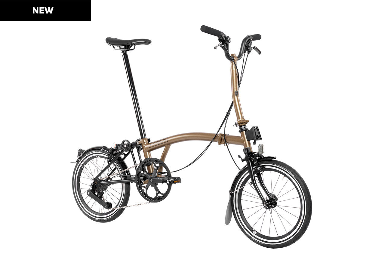 Brompton P Line Urban Bronze Sky 4 Speed