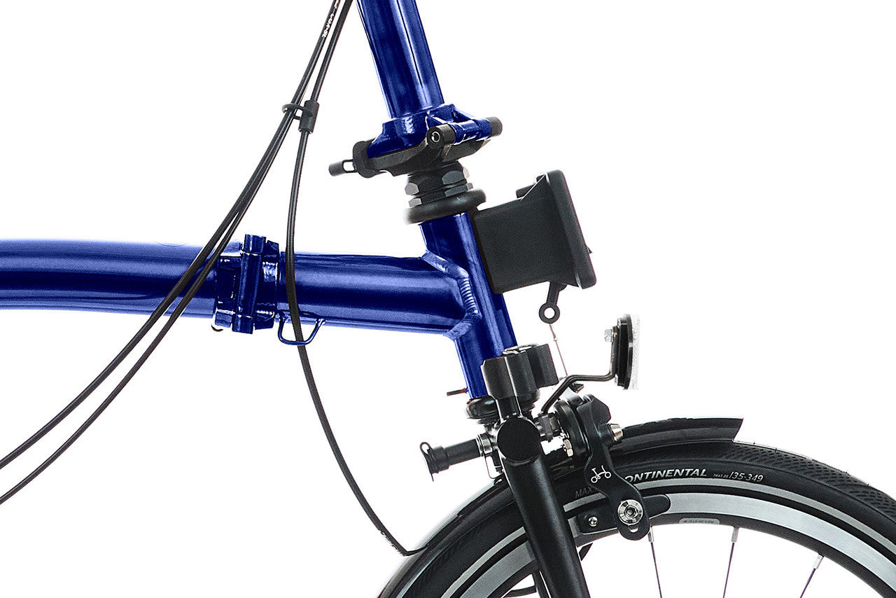 Brompton P Line Urban Bolt Blue Lacquer 12 Speed