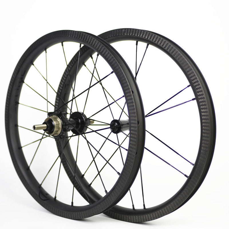 SMC 16"349 PLUME Ultralight Carbon Wheelset (3/4 SPEED) Ceramic