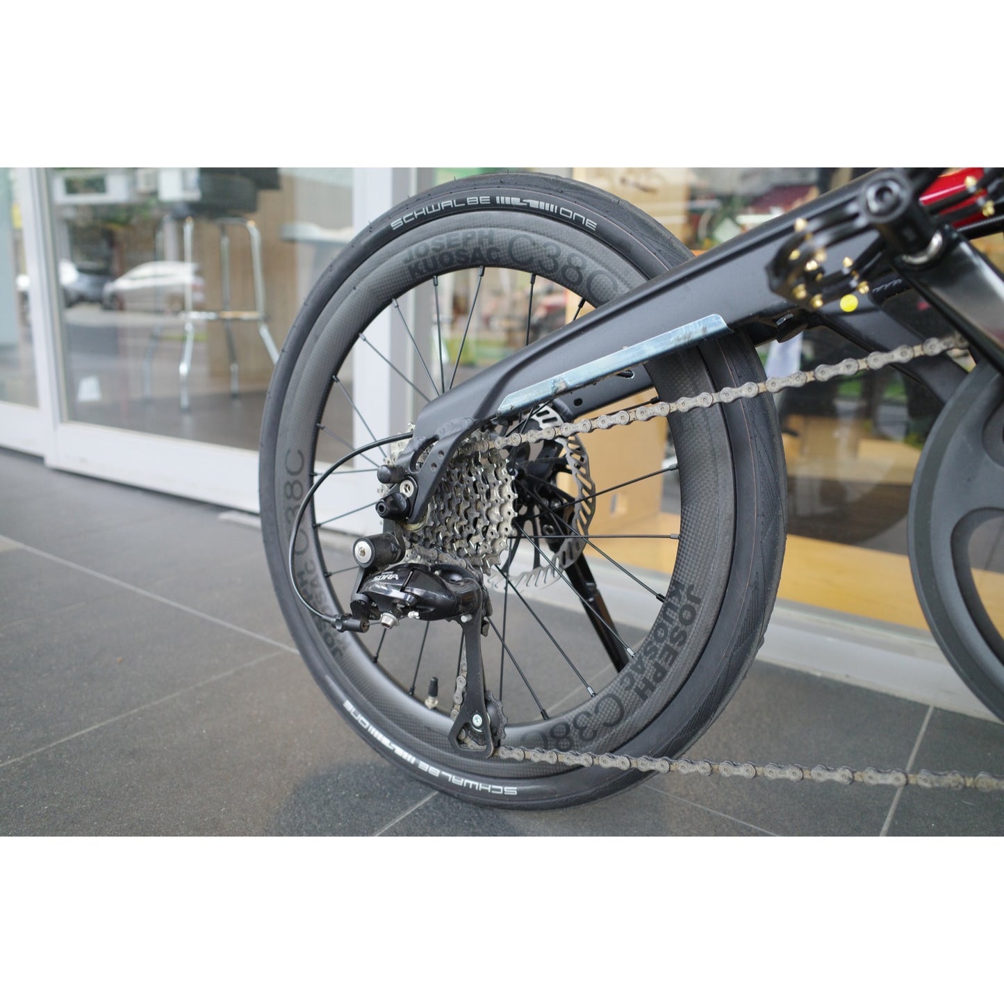 Joseph Kuosac Birdy Carbon Wheelset 11S OLD 90/130 - DISC BRAKE